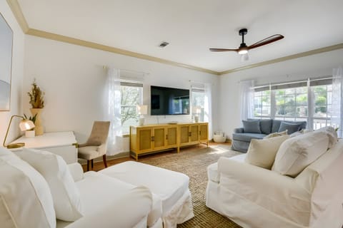 Bright and airy living room.