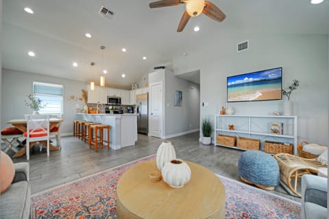 Open concept layout.