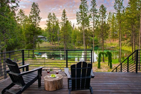 Relax on the deck while soaking in beautiful lake views.