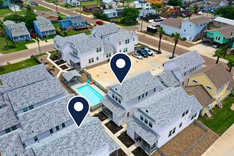 Bluegrass Breeze & A Crazy Beach are located right across from each other.