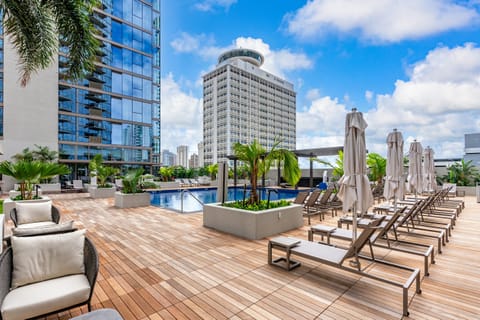 Ultimate relaxation with a sundeck perfect for unwinding.