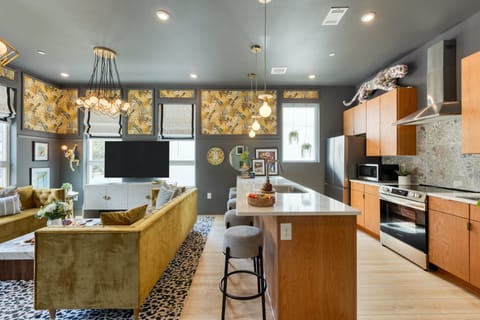 Unit 101 Kitchen and Living area