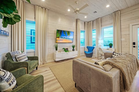 Bright and airy living space. (The Madison)