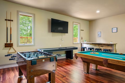 Unlimited fun in the game room.