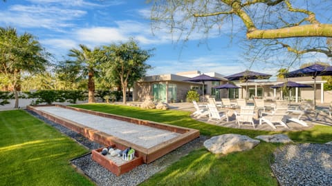 Bocce ball court. (Polo Villa 7)