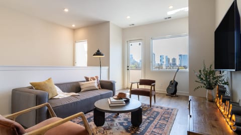 Two living areas give your group plenty of space to relax.