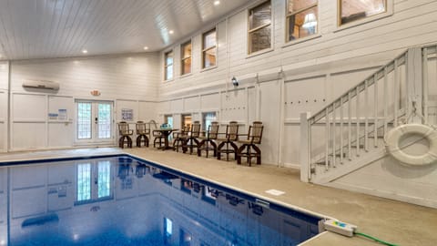 Take a dip in the indoor pool.