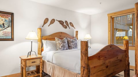 Primary bedroom features a king bed.