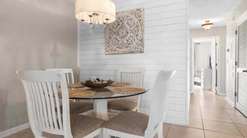 Dining with seats for four.