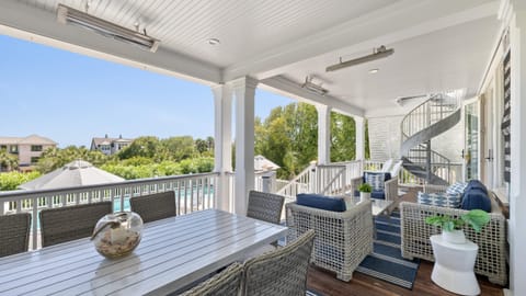 Primary bedroom features a king bed and ensuite bathroom (first floor).