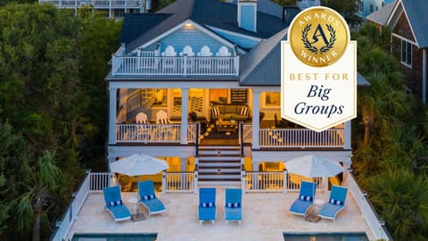 Primary bedroom features a king bed and ensuite bathroom (first floor).