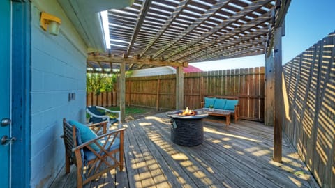 Enjoy outdoor living with a private yard.