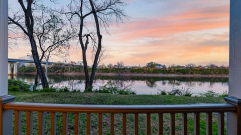 Breathtaking river view directly from your private balcony.