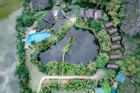 Bird's eye view, Swimming pool