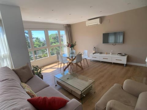 Living room, air conditioner