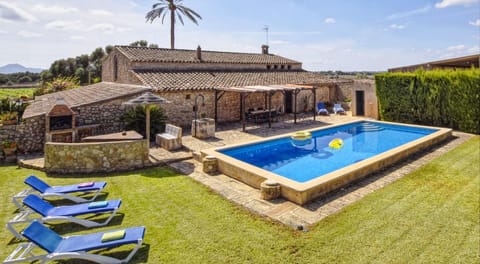 Property building, Living room, Swimming pool