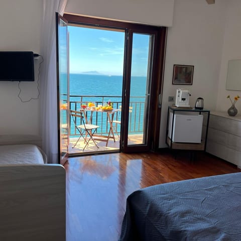 Hot Tub, TV and multimedia, Balcony/Terrace, Photo of the whole room, Bedroom, Sea view, hair dryier, heating, minibar, pet friendly, safe