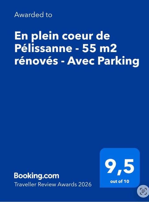 En plein coeur de Pélissanne - 55 m2 rénovés - Avec Parking Apartment in Provence-Alpes-Côte d'Azur