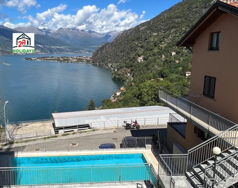 Day, Natural landscape, View (from property/room), Lake view, Mountain view, Pool view, Swimming pool, Quiet street view