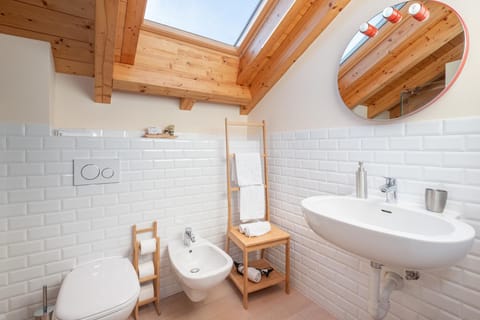 Toilet, Bathroom, towels