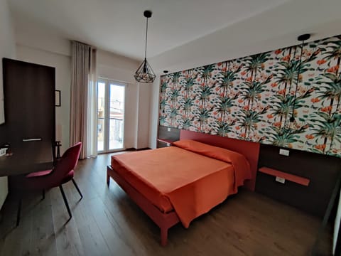 Bed, Bedroom, hair dresser, wardrobe