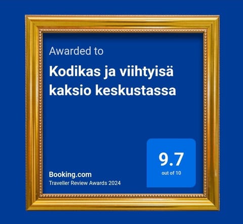 Kodikas ja viihtyisä kaksio keskustassa Apartment in Finland