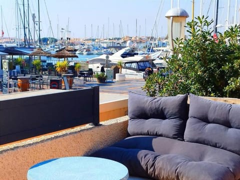 Patio, Natural landscape, Sea view