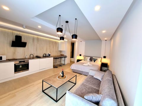 Bed, Living room, pet friendly