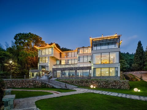 Property building, Night, Natural landscape