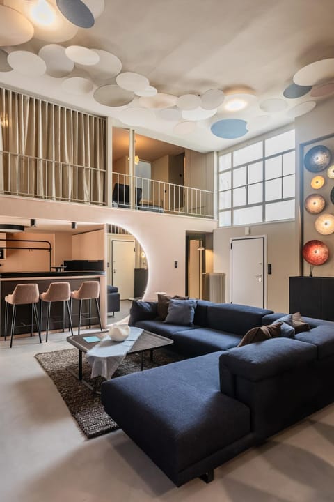 Kitchen or kitchenette, Living room, Photo of the whole room, Seating area