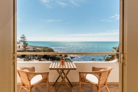 Natural landscape, View (from property/room), Balcony/Terrace, Sea view