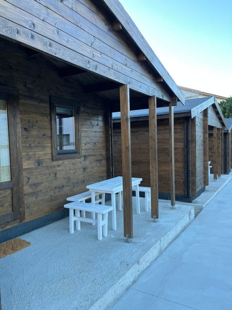 Property building, Patio