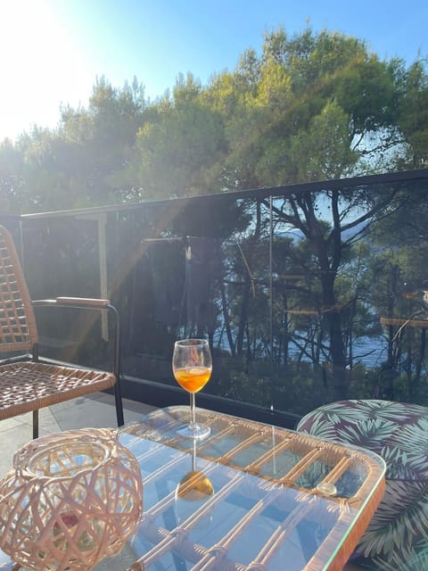 Patio, Natural landscape, Sea view