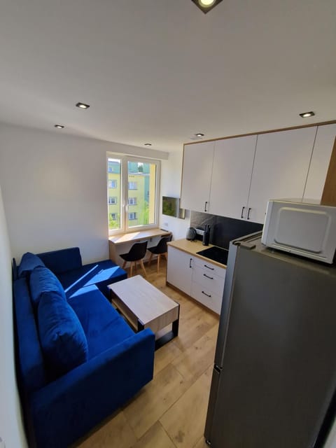 Kitchen or kitchenette, Living room, Seating area, Dining area, minibar, pet friendly, stove