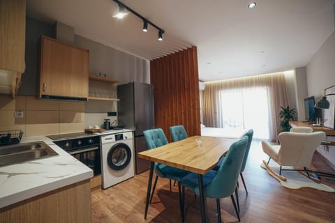 Dining area, washing machine