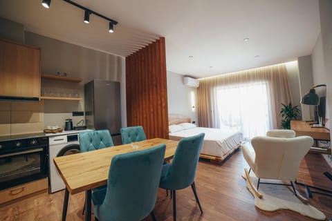 Bed, Living room, Photo of the whole room, Bedroom