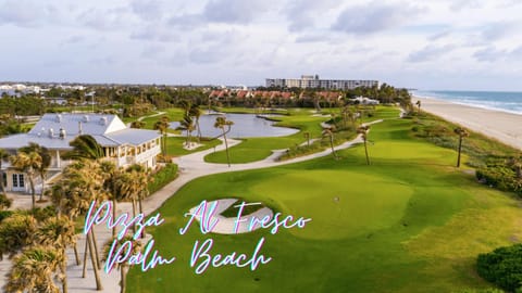 Bird's eye view, Golfcourse, Beach