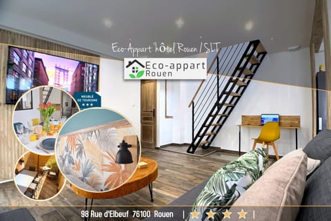 Eco-Appart'hôtel Rouen - SLT Apartment in Rouen