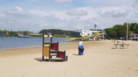 Children play ground, Lake view
