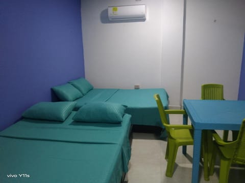 Bedroom, air conditioner