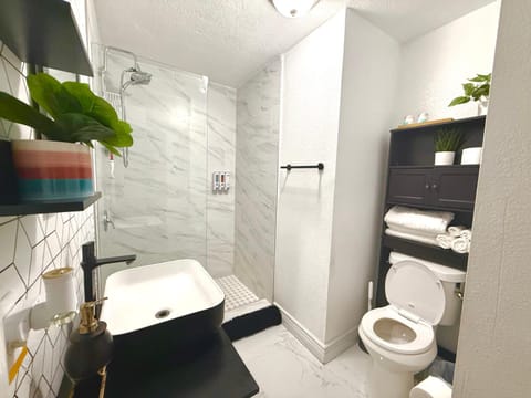 Shower, Toilet, Bathroom, bidet, towels