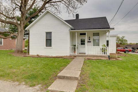 Modern Family Home in Mason with Backyard and Fire Pit House in Mason