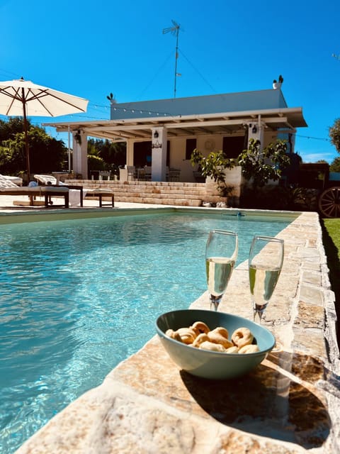 Patio, Food and drinks, Pool view, Swimming pool