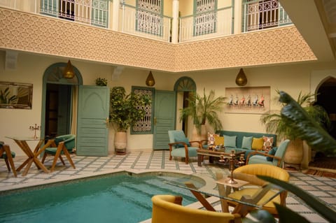 Patio, Seating area, Swimming pool