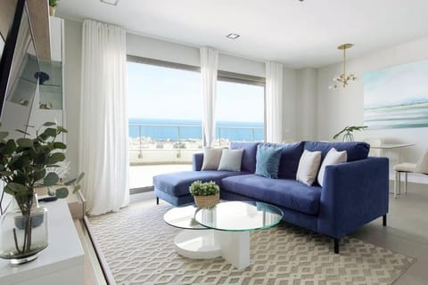 TV and multimedia, Living room, Seating area, Dining area, Sea view