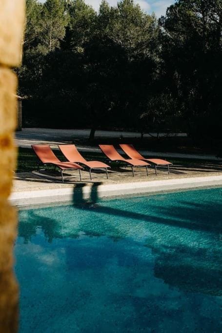 Pool view, Swimming pool, sunbed