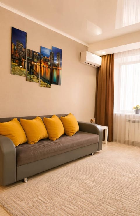 Seating area, air conditioner