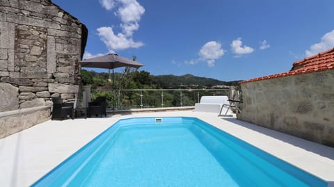 Natural landscape, Pool view, Swimming pool, sunbed