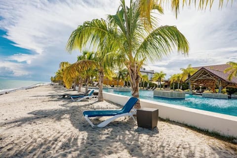Beach, sunbed