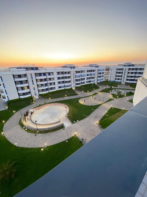 Property building, Garden, Sunset